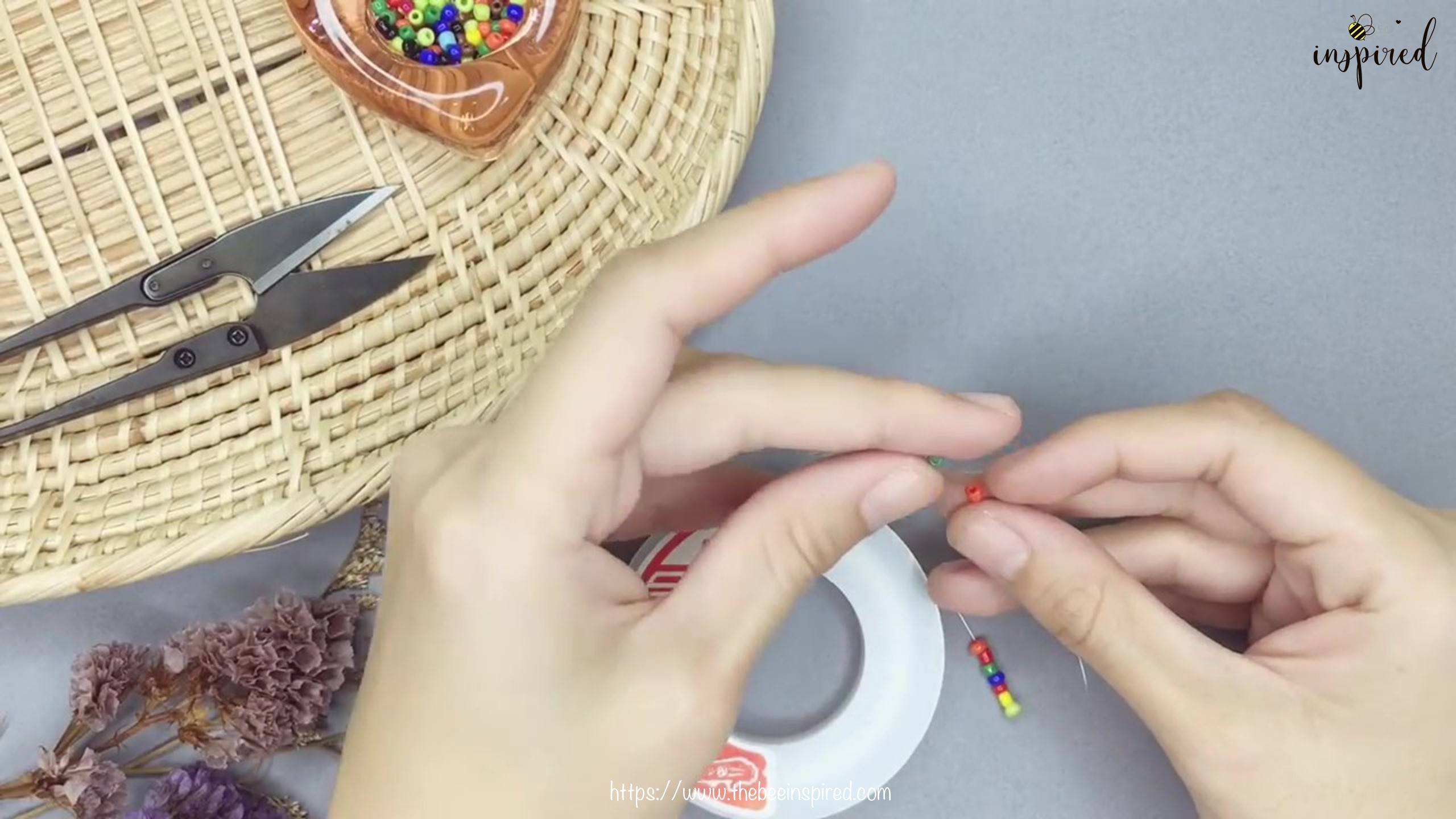 DIY Beaded Ring-1-2