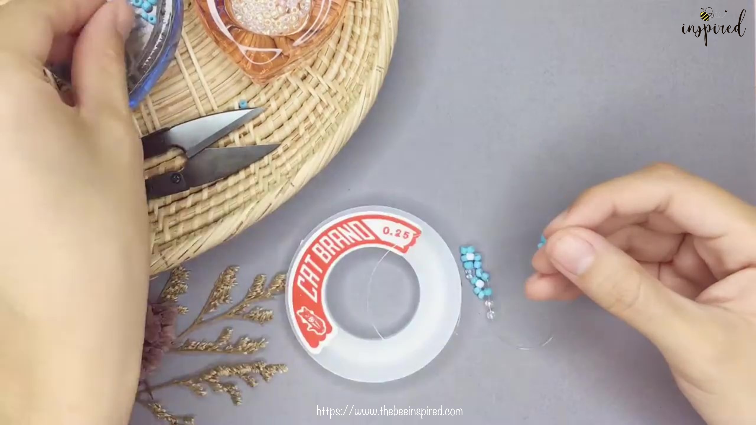 DIY Beaded Ring-3-4