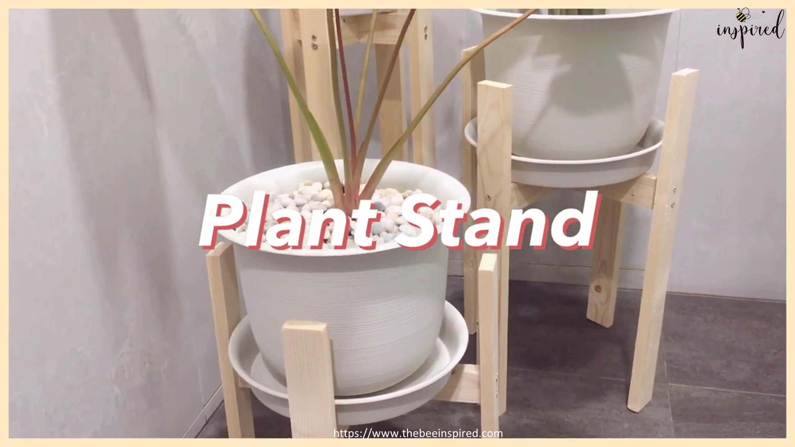 DIY Wood Plant Stand_16