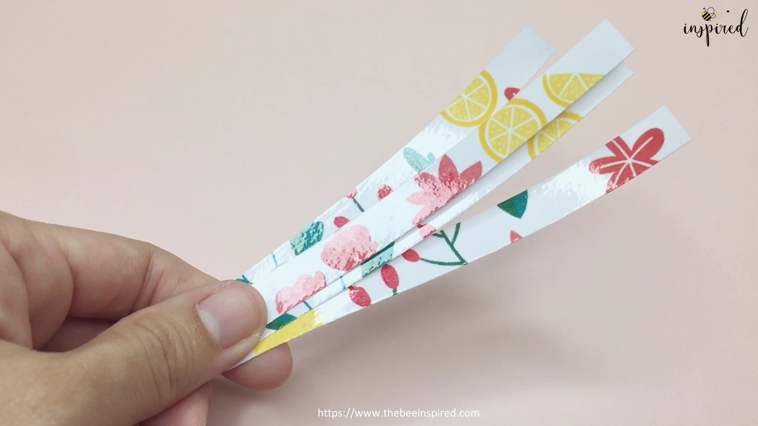 How to Make Washi Tape Masking Tape without Double Sided Tape_14