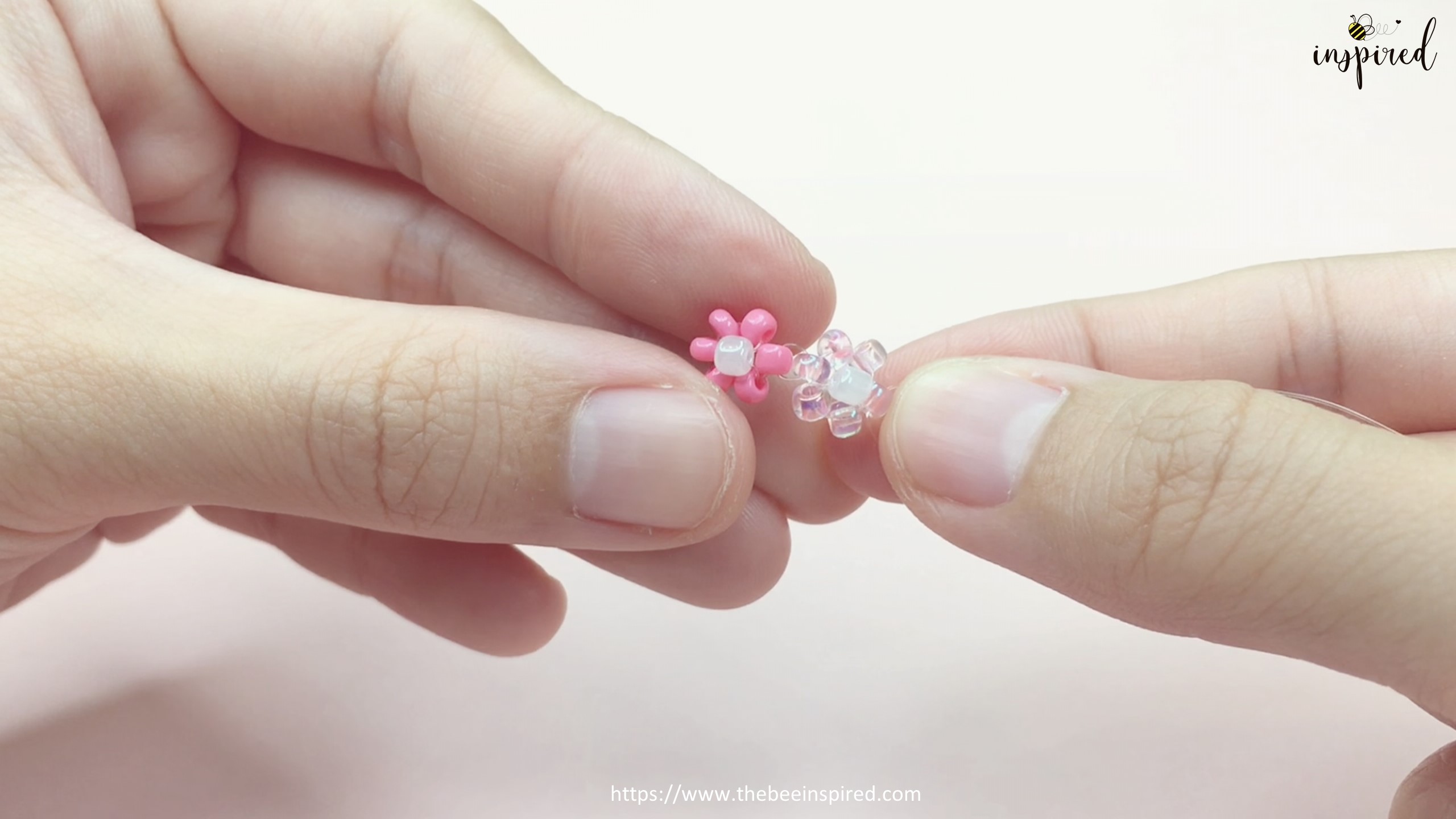 How to Make Daisy Flower Beaded Ring_18