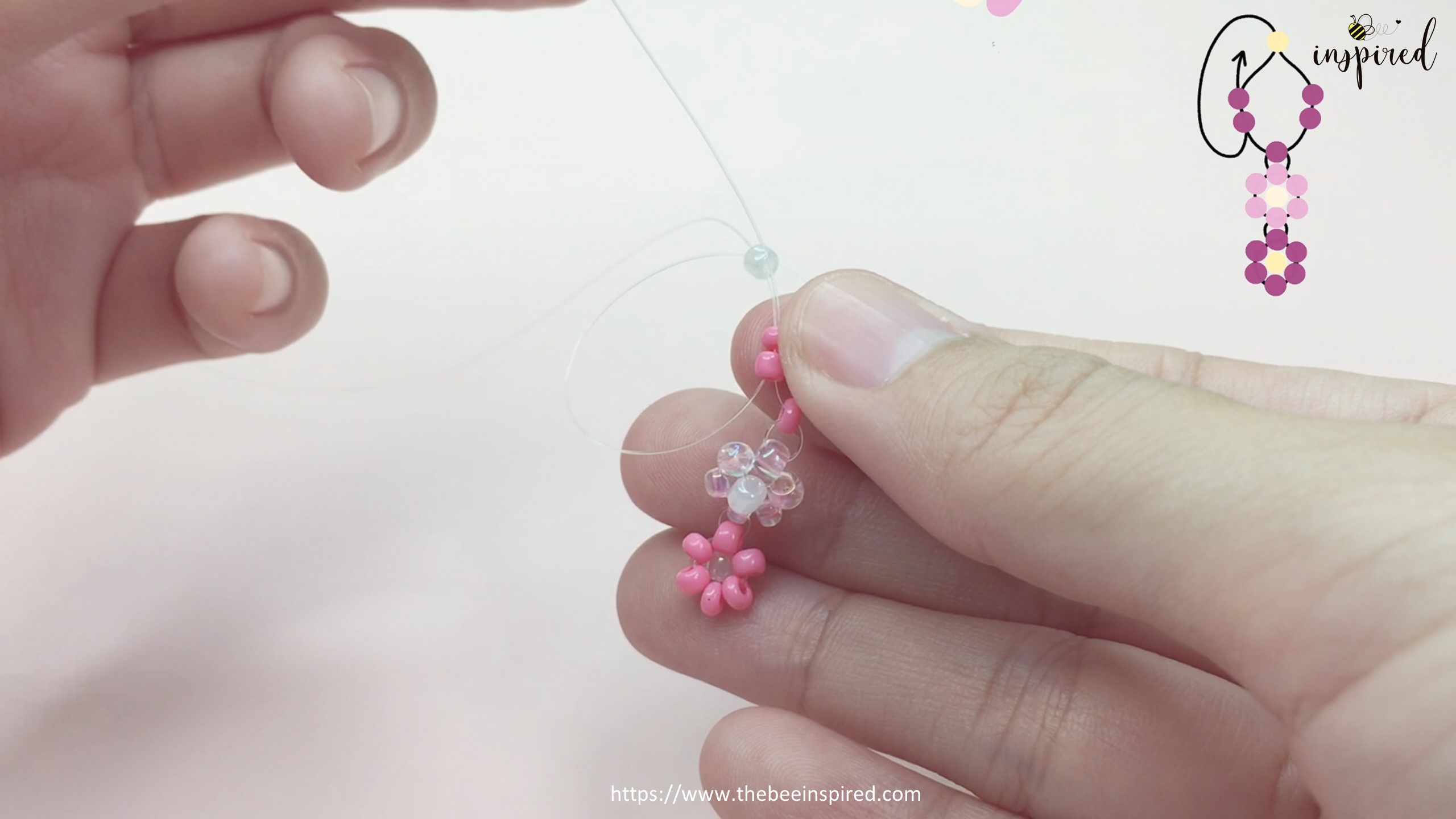 How to Make Daisy Flower Beaded Ring_24