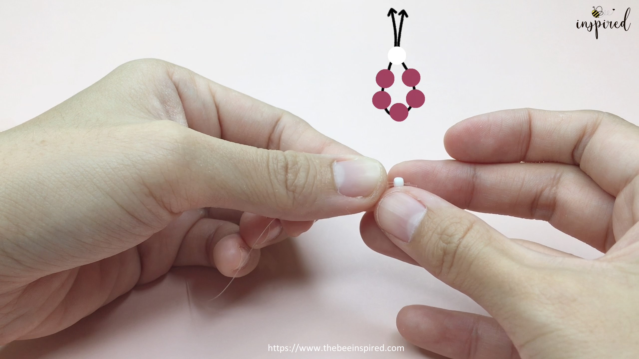 How to Make Daisy Flower Beaded Ring_4