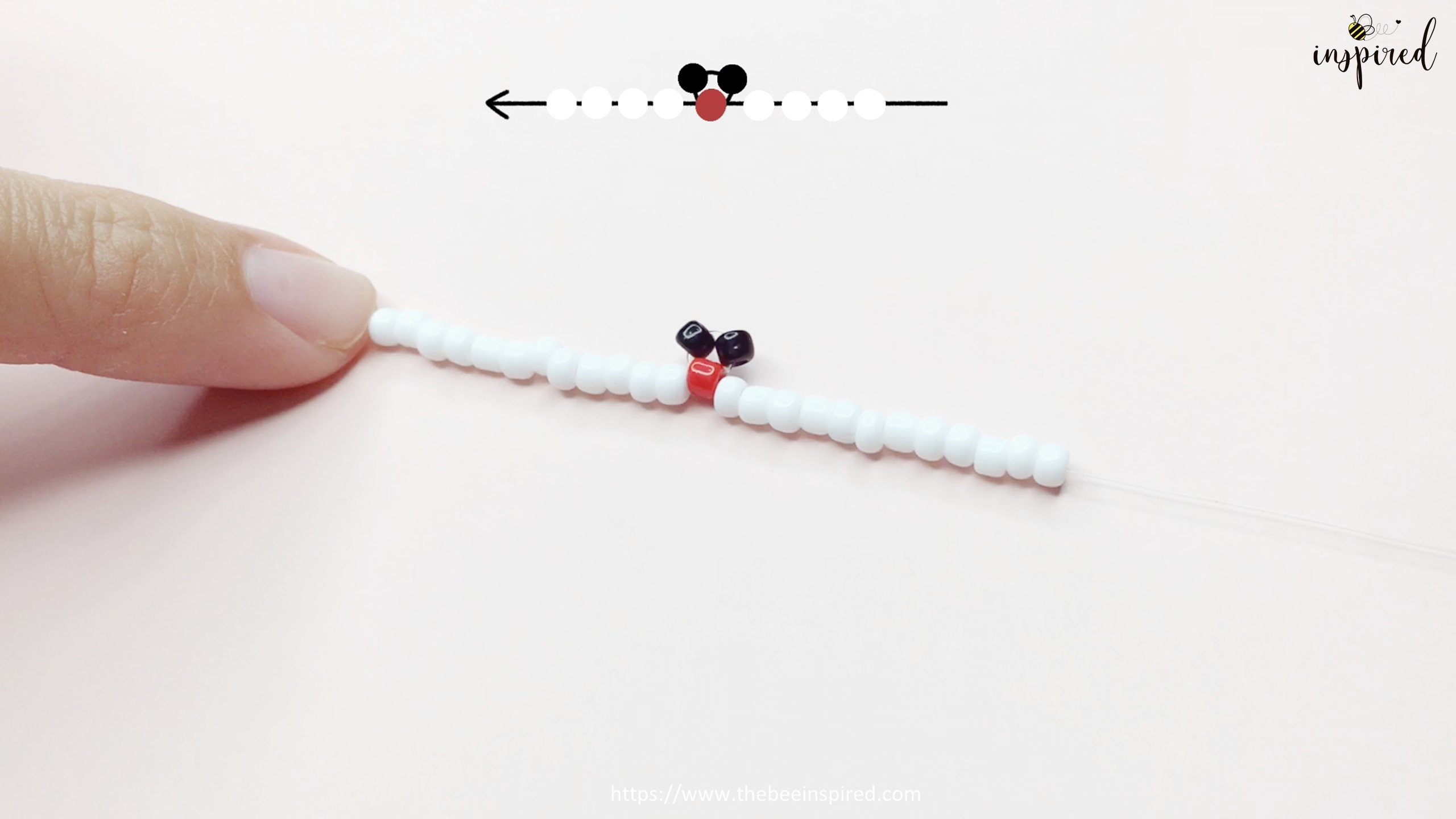 How to Make Mickey Mouse Beaded Ring_7