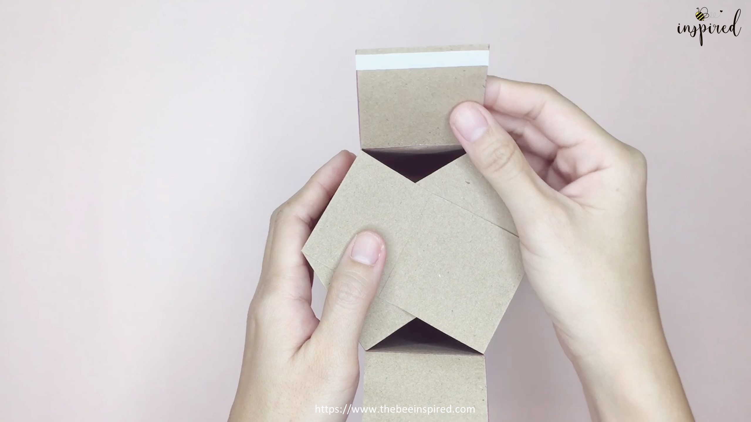 DIY Hexagon Cylinder Paper Gift Box Packaging_21