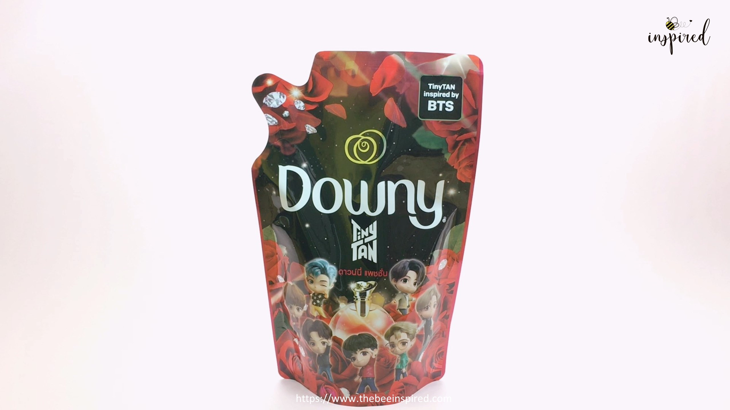 How to Make Downy x Tiny Tan BTS Sticker from Clear Sticker and Clear Packaging Tape_1