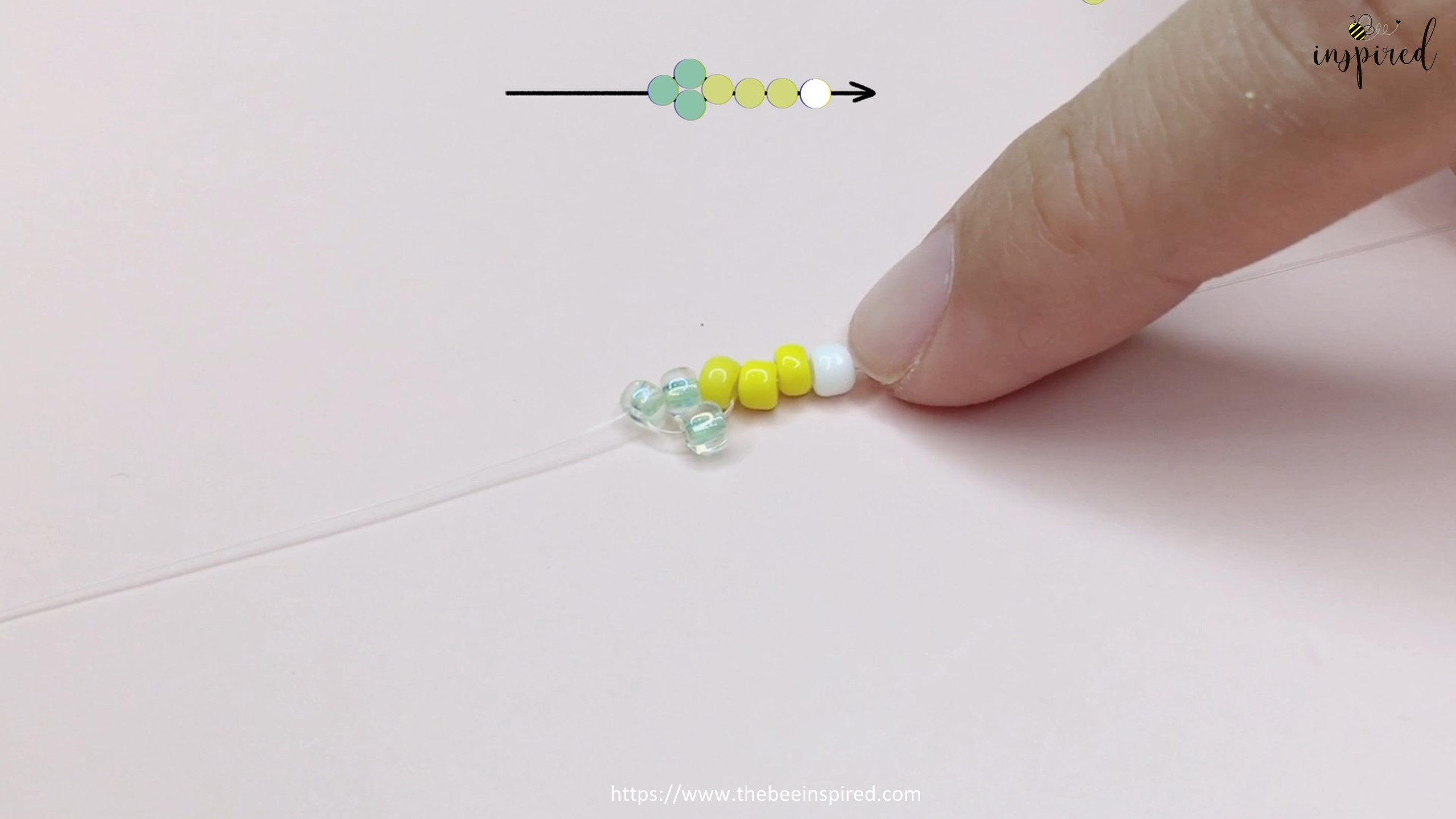 How to Make Daisy Flower Beaded Ring_5