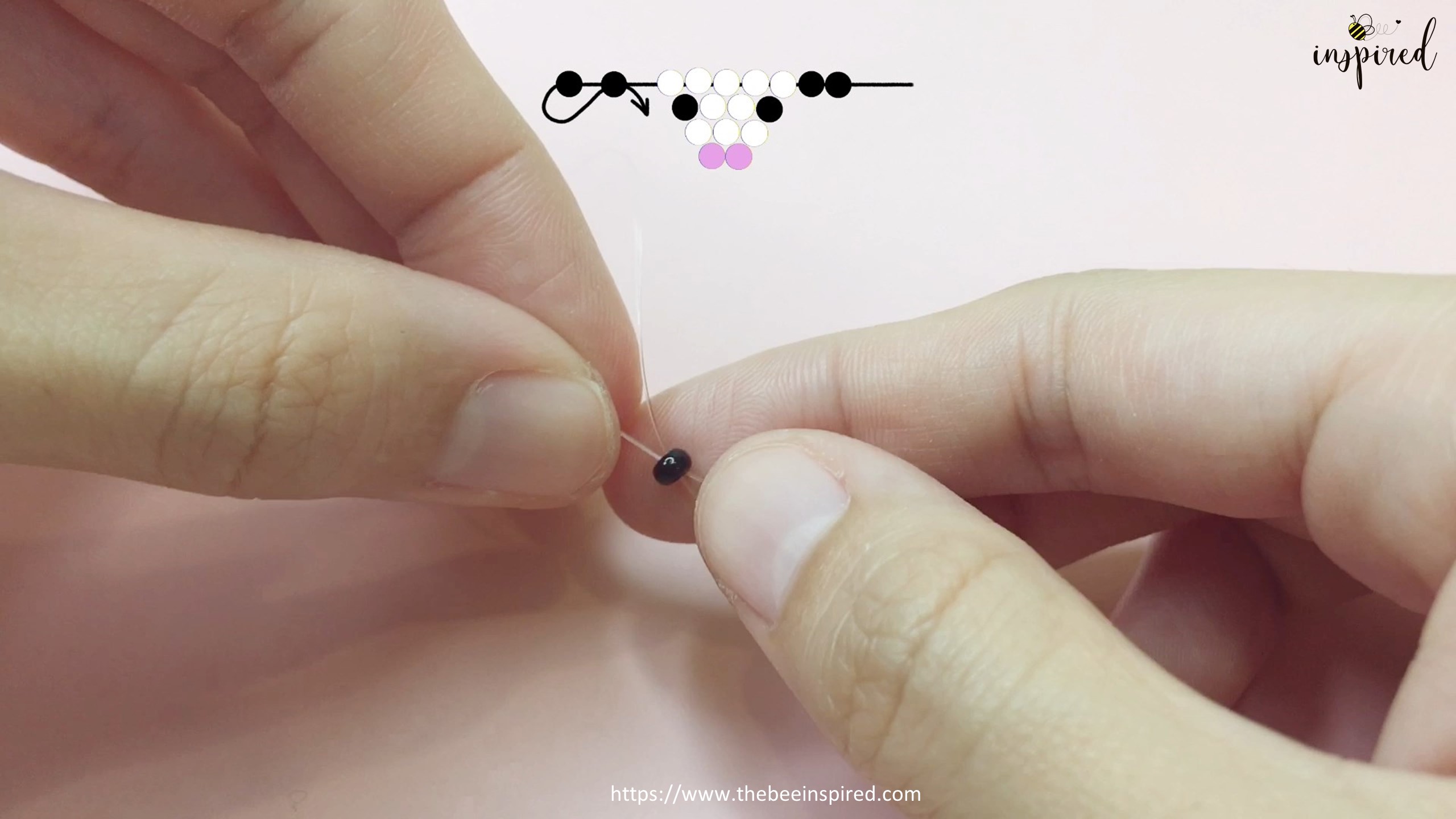 How to Make Cow Beaded Ring_11